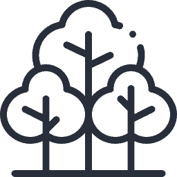 yard waste removal icon